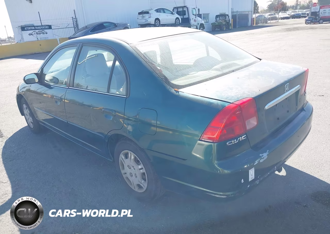 2002 Honda Civic Lx VIN:JHMES16592S001064 - 3