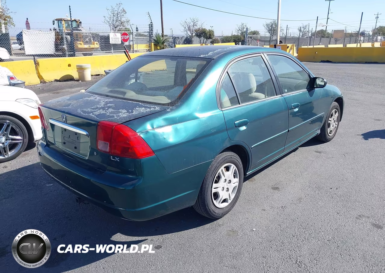 2002 Honda Civic Lx VIN:JHMES16592S001064 - 4