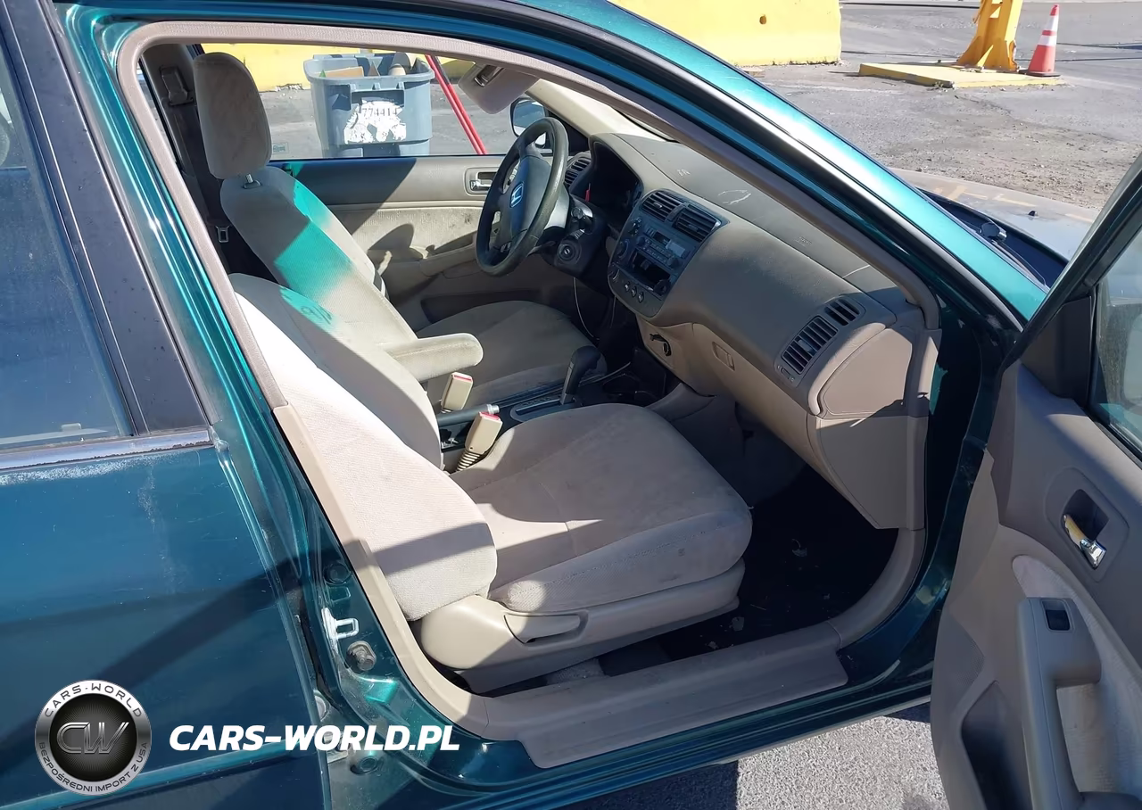 2002 Honda Civic Lx VIN:JHMES16592S001064 - 5