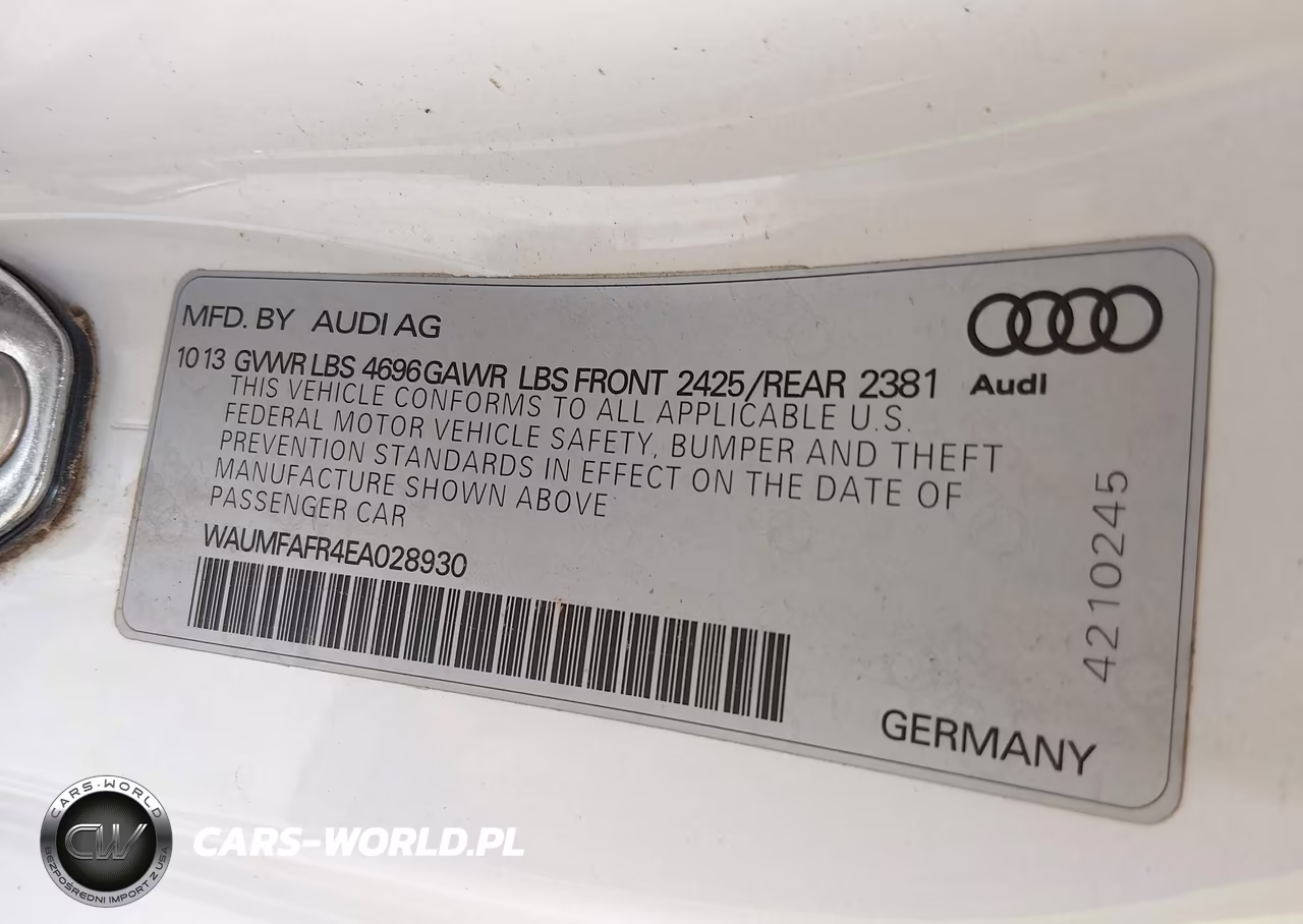 2014 Audi A5 2.0T Premium VIN:WAUMFAFR4EA028930 - 9