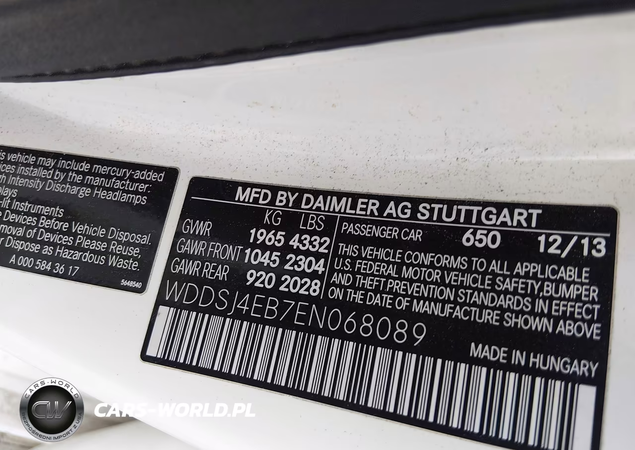 2014 Mercedes-Benz Cla 250 VIN:WDDSJ4EB7EN068089 - 9