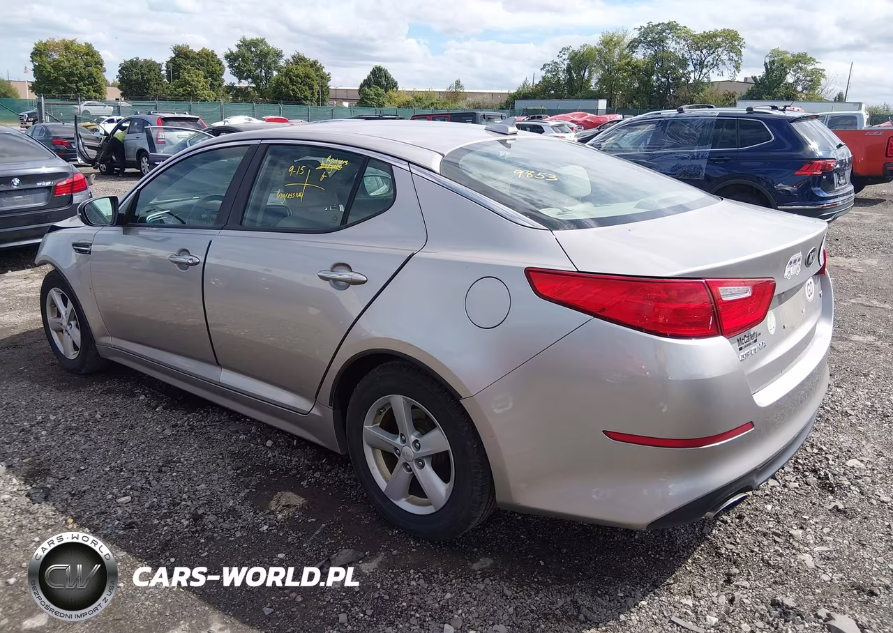 2014 Kia Optima Lx VIN:5XXGM4A77EG317947 - 3