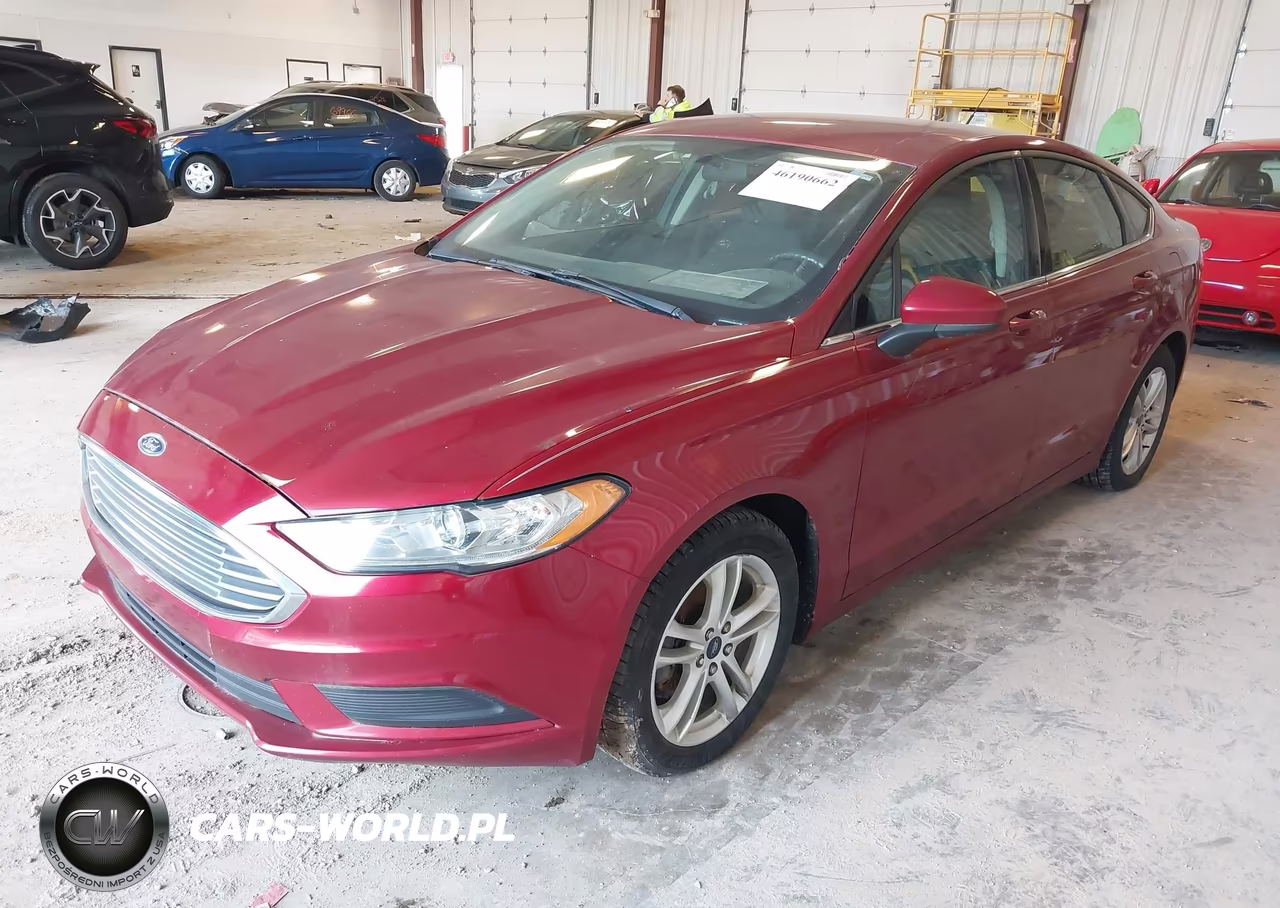 2018 Ford Fusion Se VIN:3FA6P0HDXJR217799 - 2