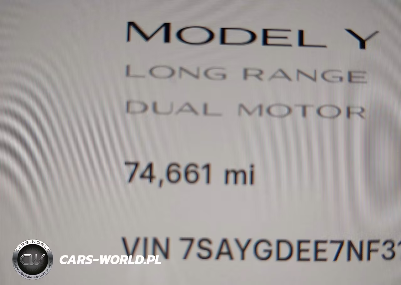 2022 Tesla Model Y Long Range VIN:7SAYGDEE7NF319711 - 15