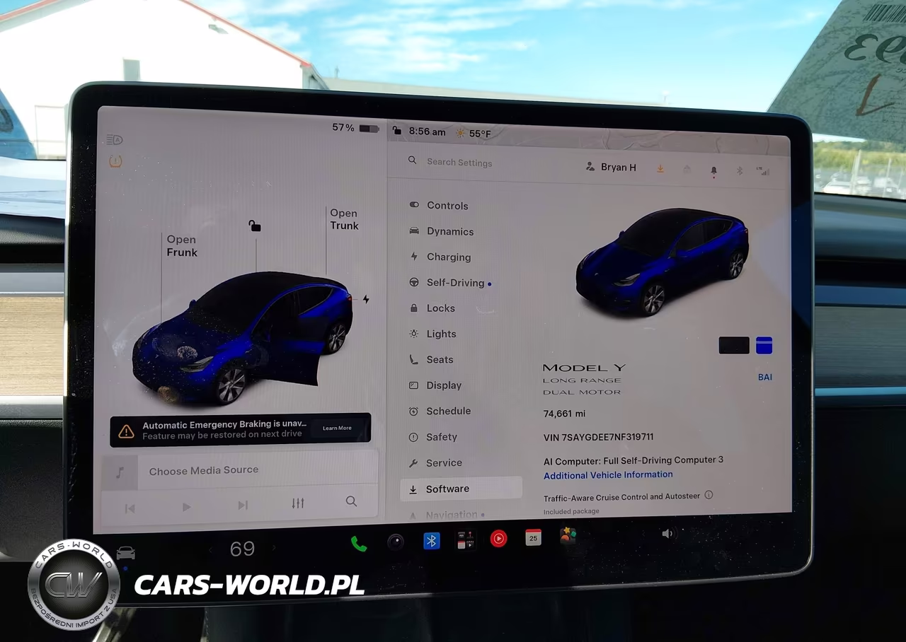 2022 Tesla Model Y Long Range VIN:7SAYGDEE7NF319711 - 18