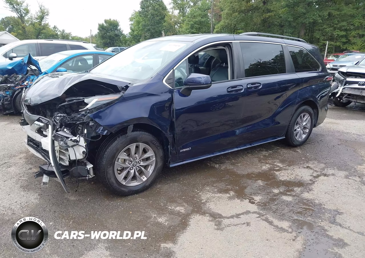 2021 Toyota Sienna Le VIN:5TDBSKFCXMS020663 - 2