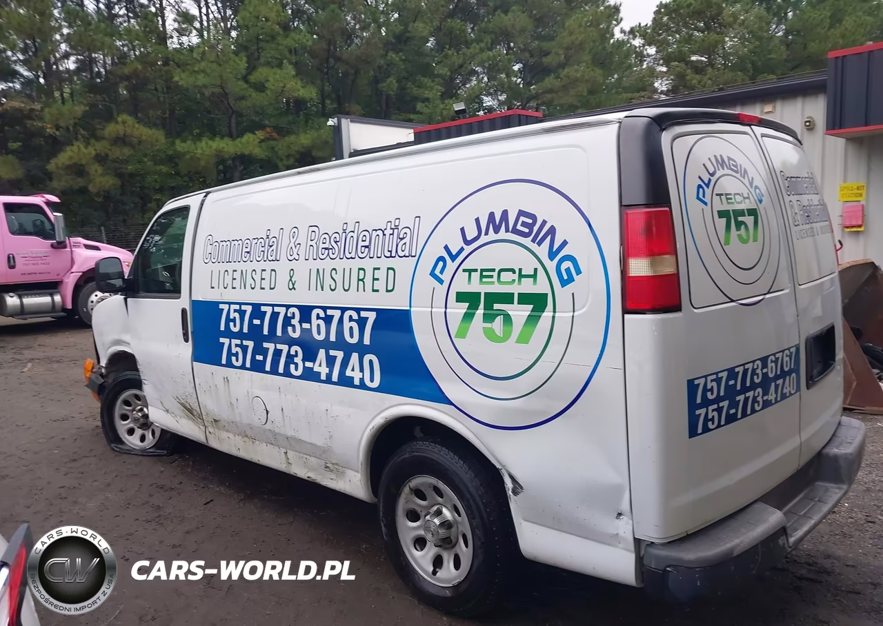 2013 Chevrolet Express 1500 Work Van VIN:1GCSGAFX3D1173381 - 3