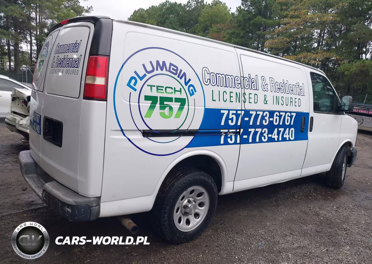 2013 Chevrolet Express 1500 Work Van VIN:1GCSGAFX3D1173381 - 4