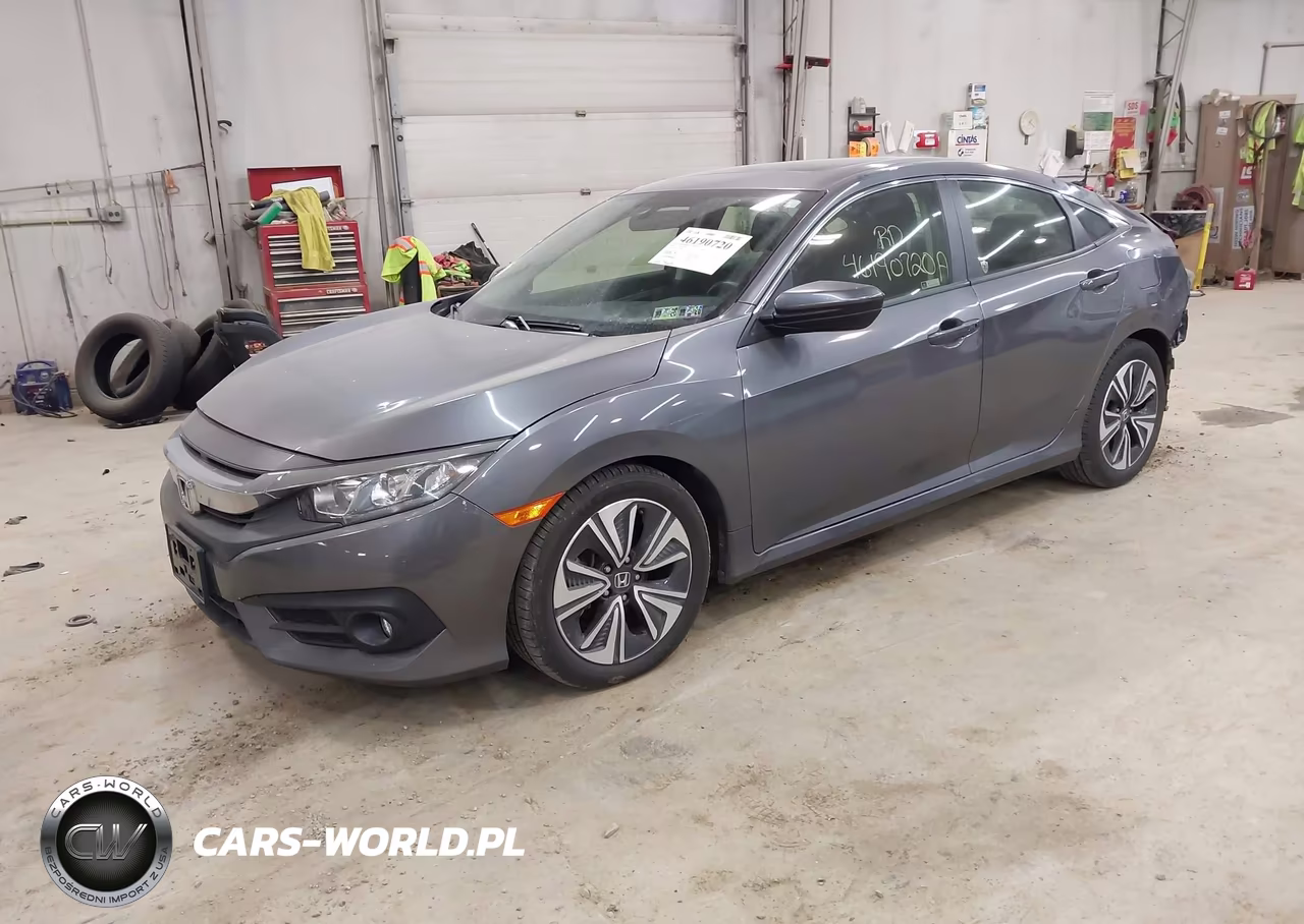 2018 Honda Civic Ex-T VIN:JHMFC1F35JX040817 - 2