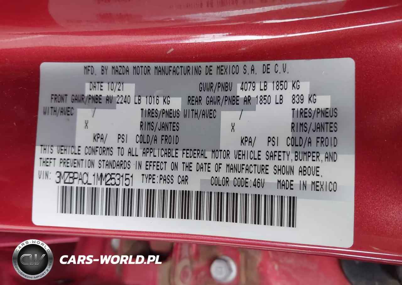 2021 Mazda Mazda3 Preferred VIN:3MZBPACL1MM253151 - 9
