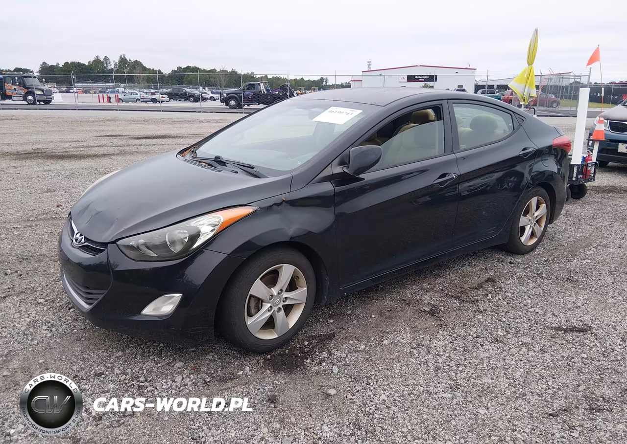 2013 Hyundai Elantra Gls VIN:5NPDH4AE1DH296683 - 2