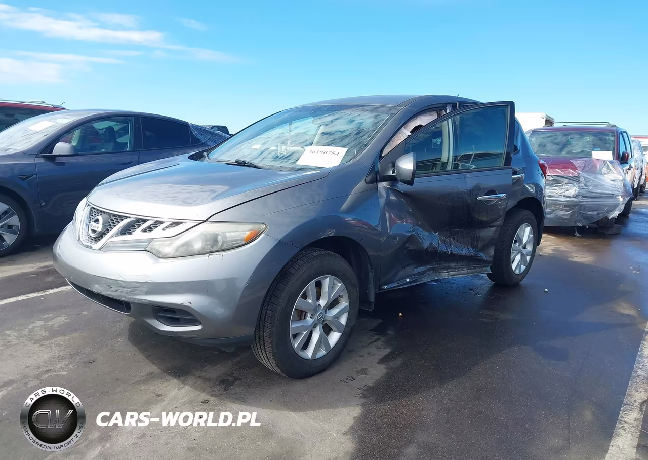 2014 Nissan Murano S VIN:JN8AZ1MW1EW526564 - 2