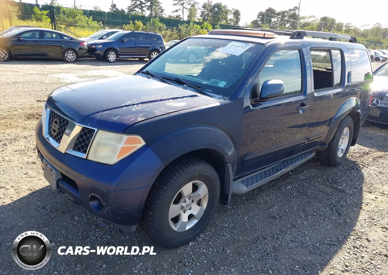 2007 Nissan Pathfinder Se VIN:5N1AR18W57C621683 - 2