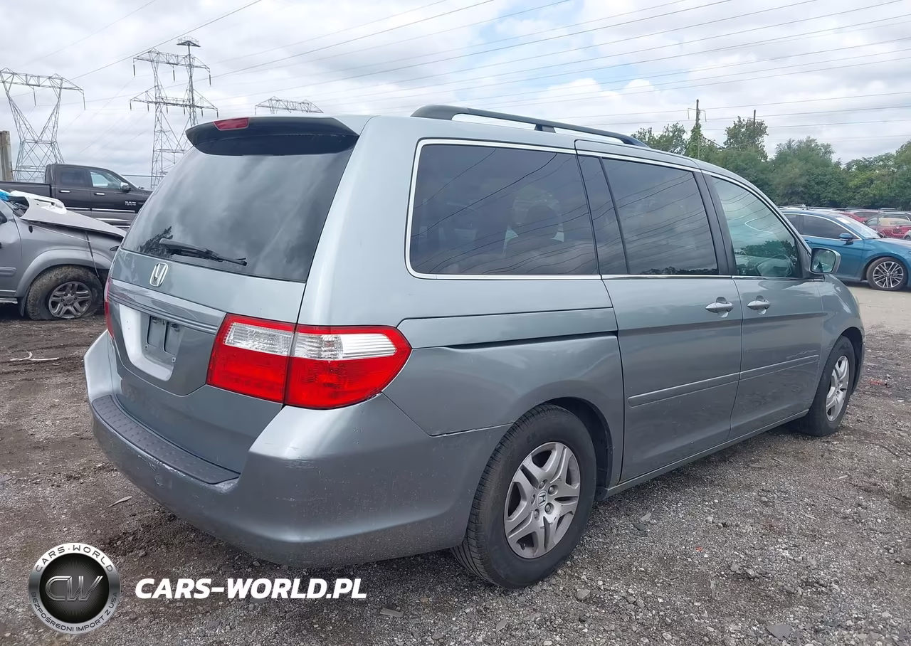 2007 Honda Odyssey Ex VIN:5FNRL38417B112020 - 4