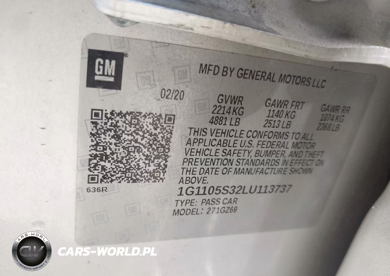 2020 Chevrolet Impala Fwd Premier VIN:1G1105S32LU113737 - 9