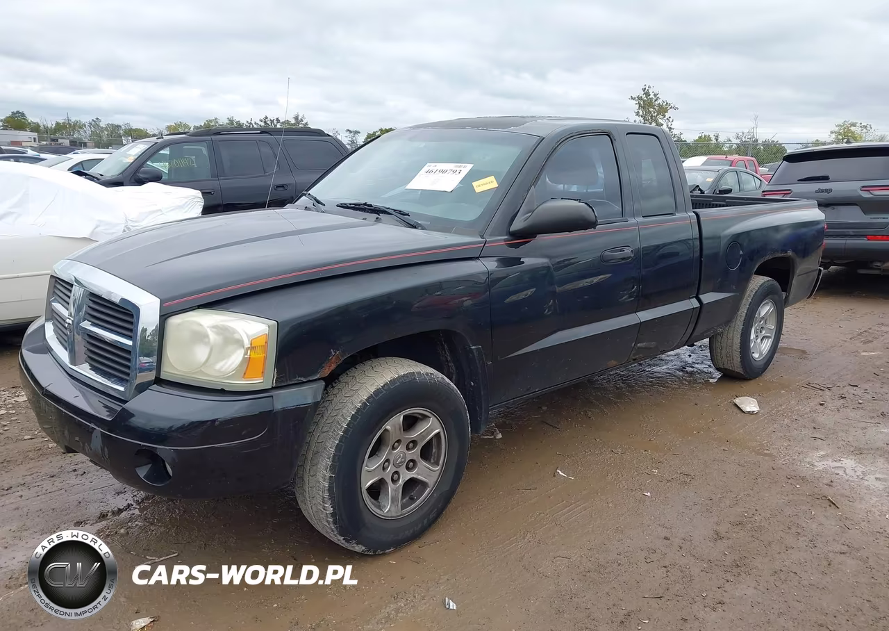 2006 Dodge Dakota Slt VIN:1D7HE42K26S710420 - 2
