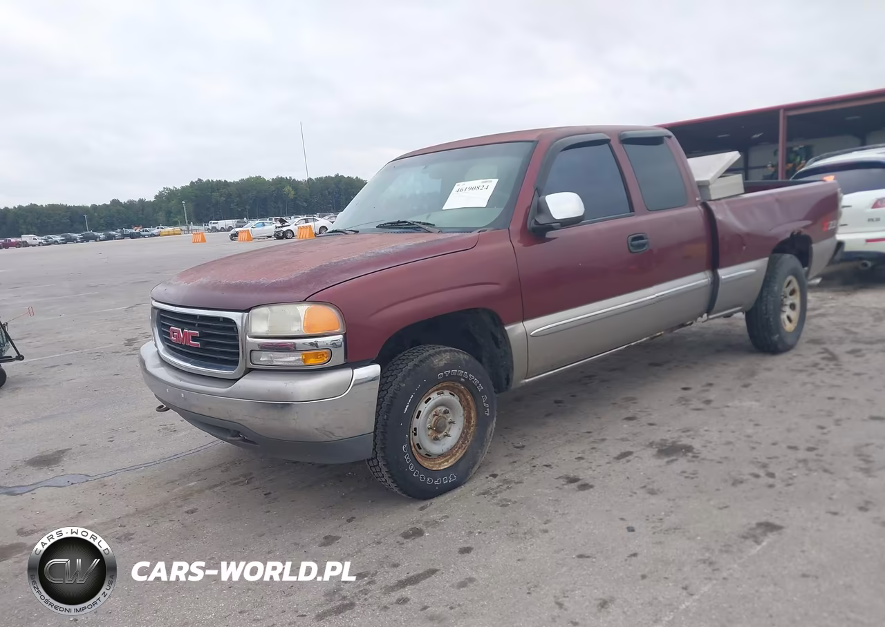 2000 GMC Sierra 1500 Sle VIN:1GTEK19T0YE390244 - 2