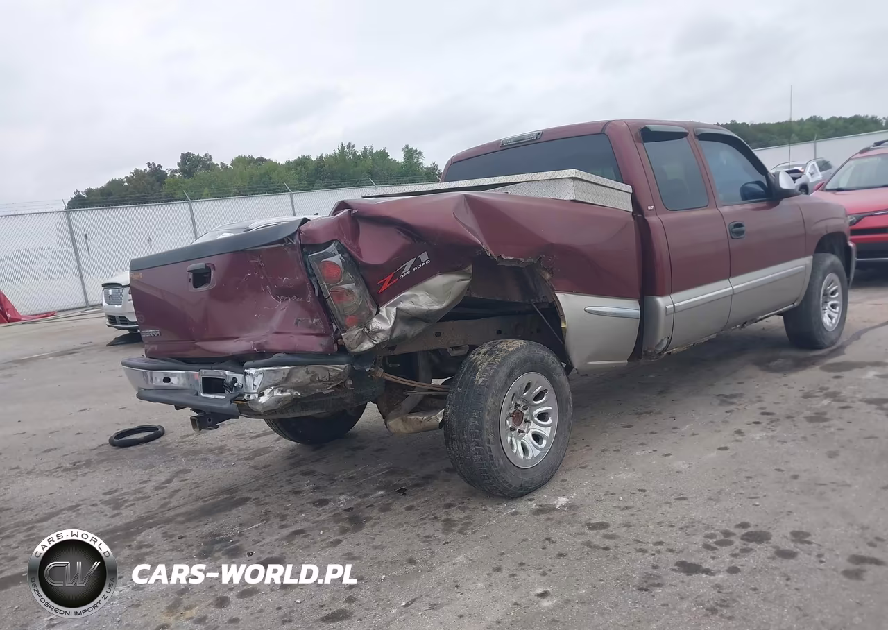 2000 GMC Sierra 1500 Sle VIN:1GTEK19T0YE390244 - 4