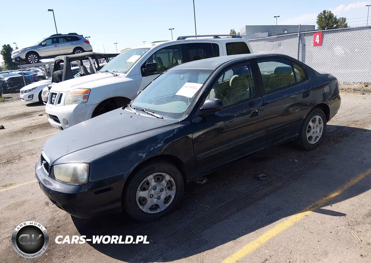 2003 Hyundai Elantra Gls-Gt VIN:KMHDN45D53U623192 - 2