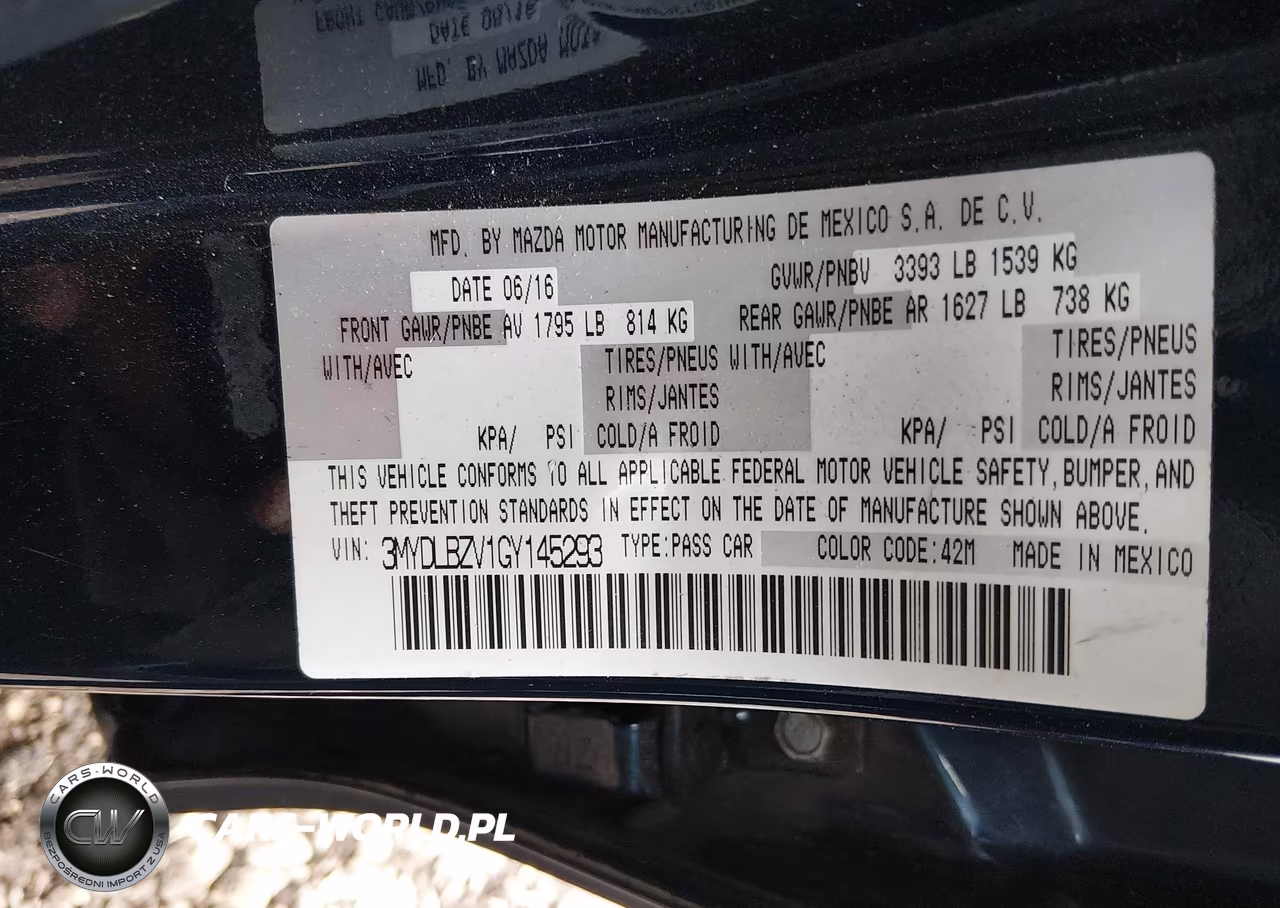 2016 Scion Ia VIN:3MYDLBZV1GY145293 - 9