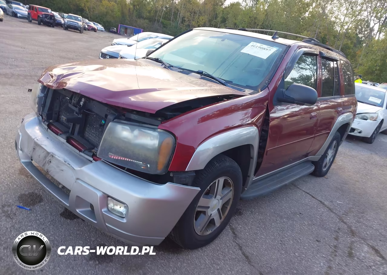 2007 Chevrolet Trailblazer Lt VIN:1GNDT13S272252429 - 2