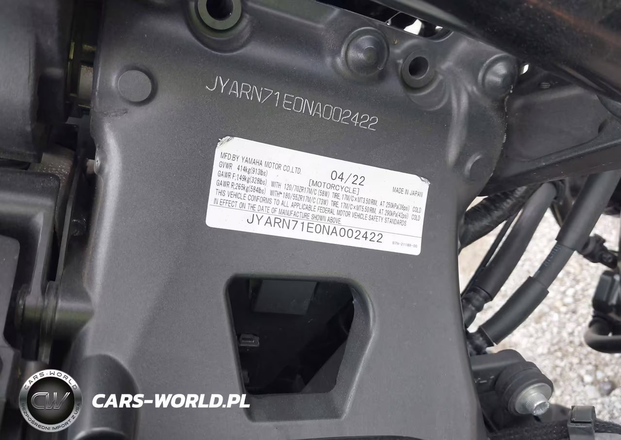 2022 Yamaha Mt09 VIN:JYARN71E0NA002422 - 10