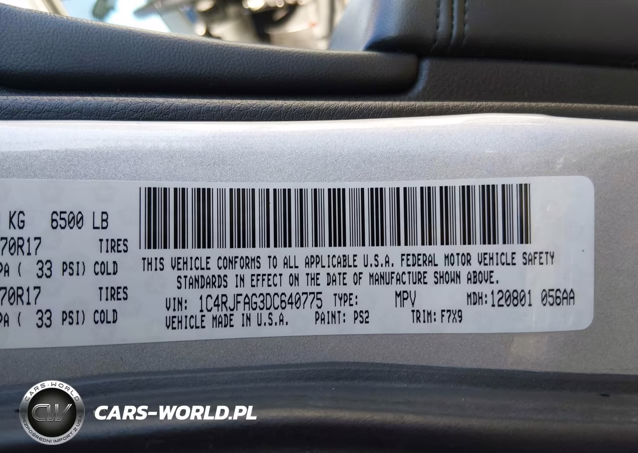 2013 Jeep Grand Cherokee Laredo VIN:1C4RJFAG3DC640775 - 9