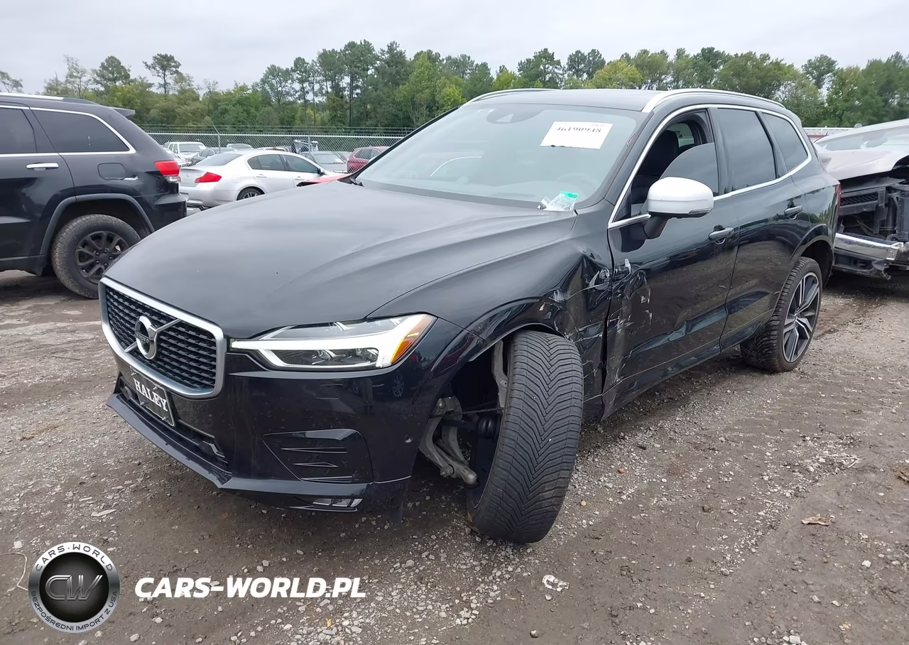 2019 Volvo Xc60 T6 R-Design VIN:LYVA22RM8KB302402 - 2