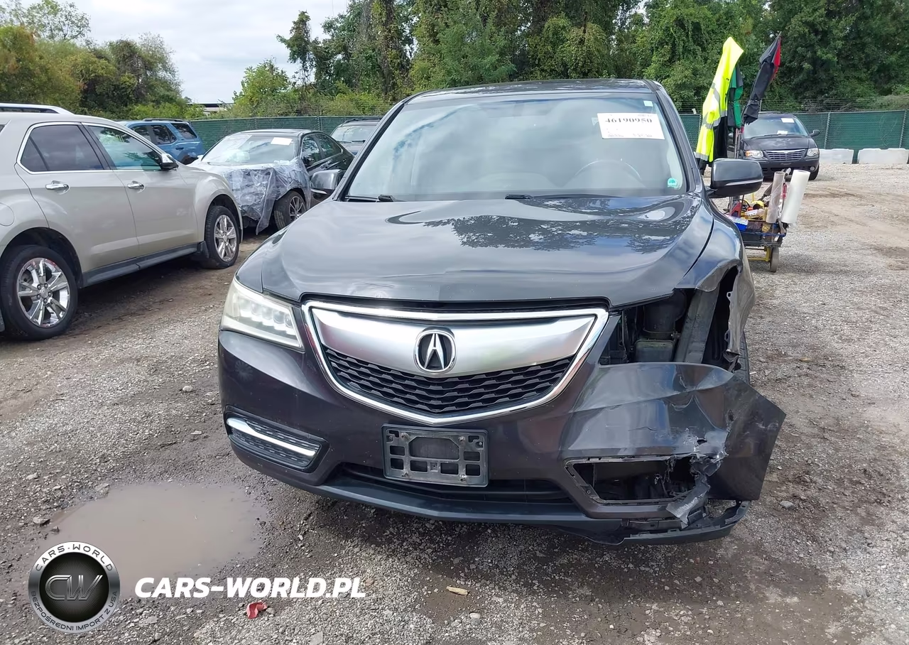 2014 Acura Mdx 3.5L (A6) VIN:5FRYD4H23EB010310 - 12