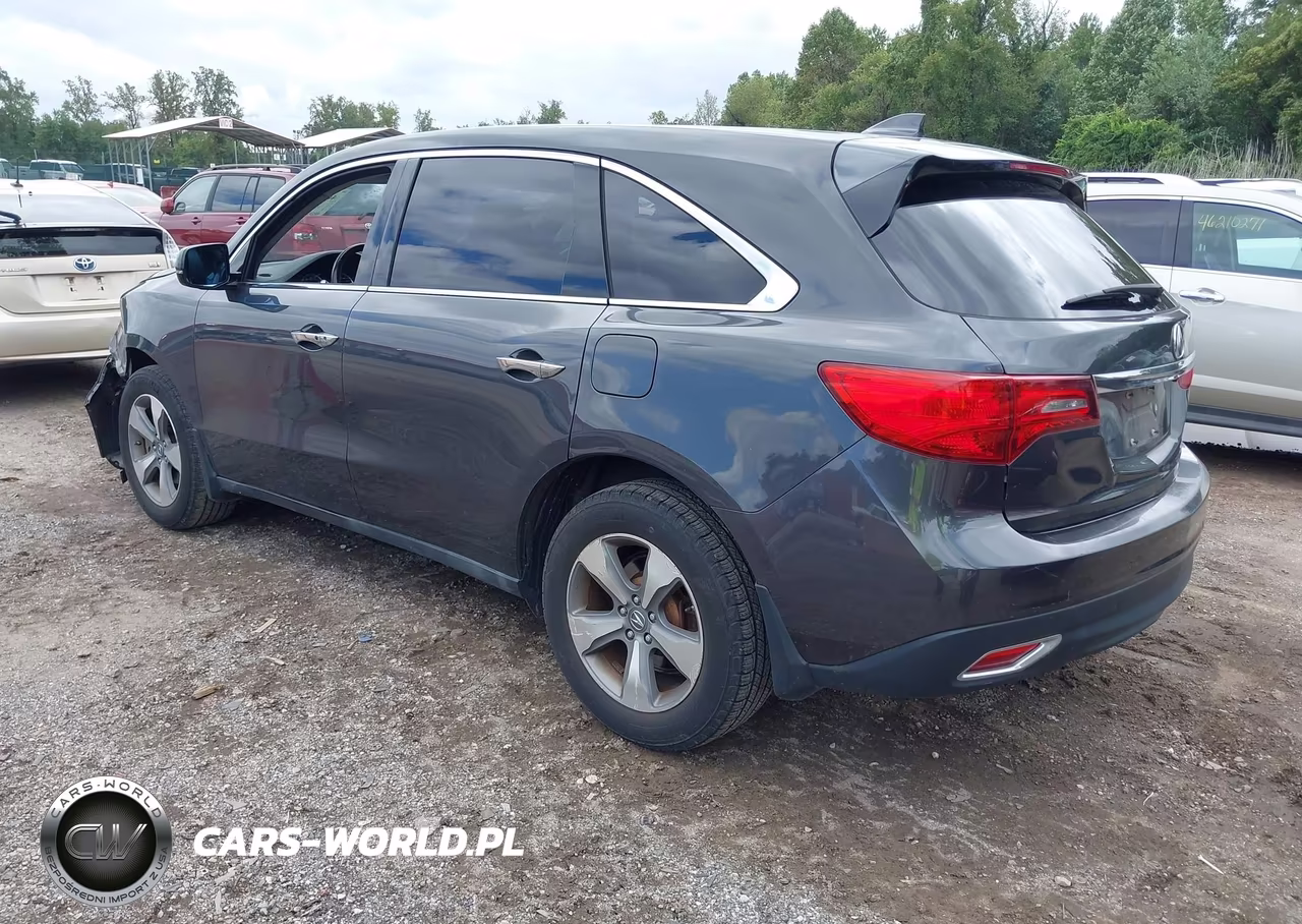 2014 Acura Mdx 3.5L (A6) VIN:5FRYD4H23EB010310 - 3