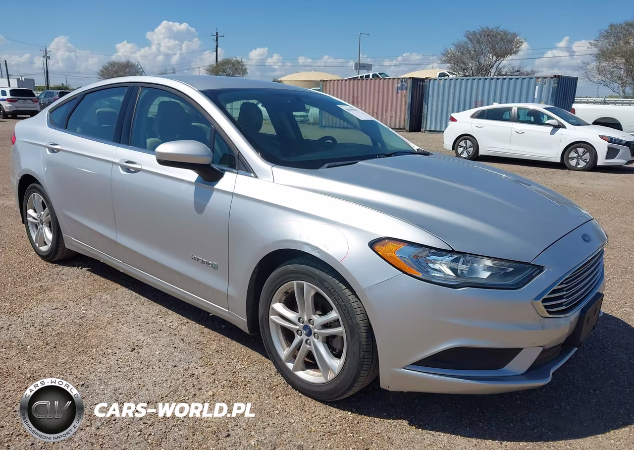 2018 Ford Fusion Hybrid S VIN:3FA6P0UU6JR235786 - 1