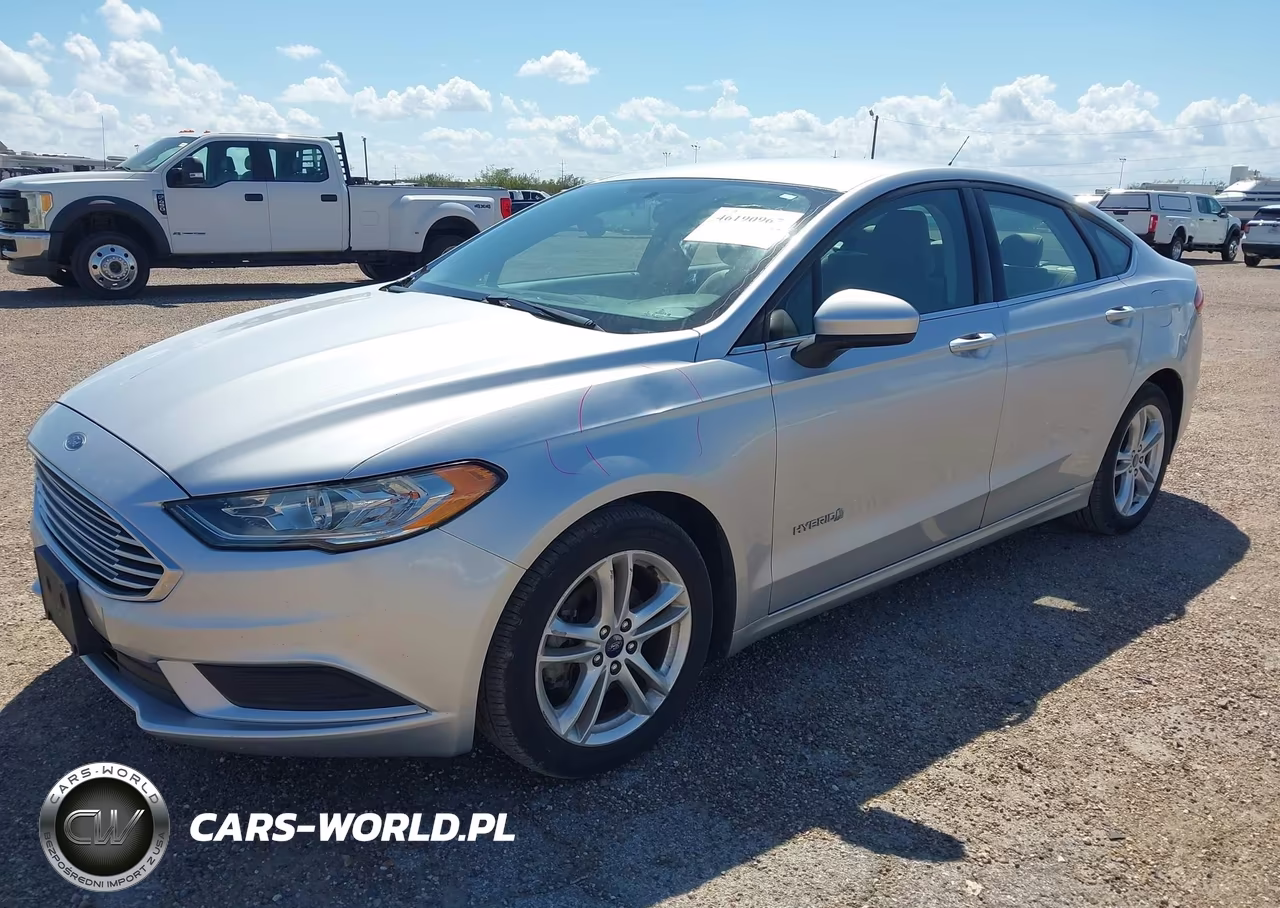 2018 Ford Fusion Hybrid S VIN:3FA6P0UU6JR235786 - 2