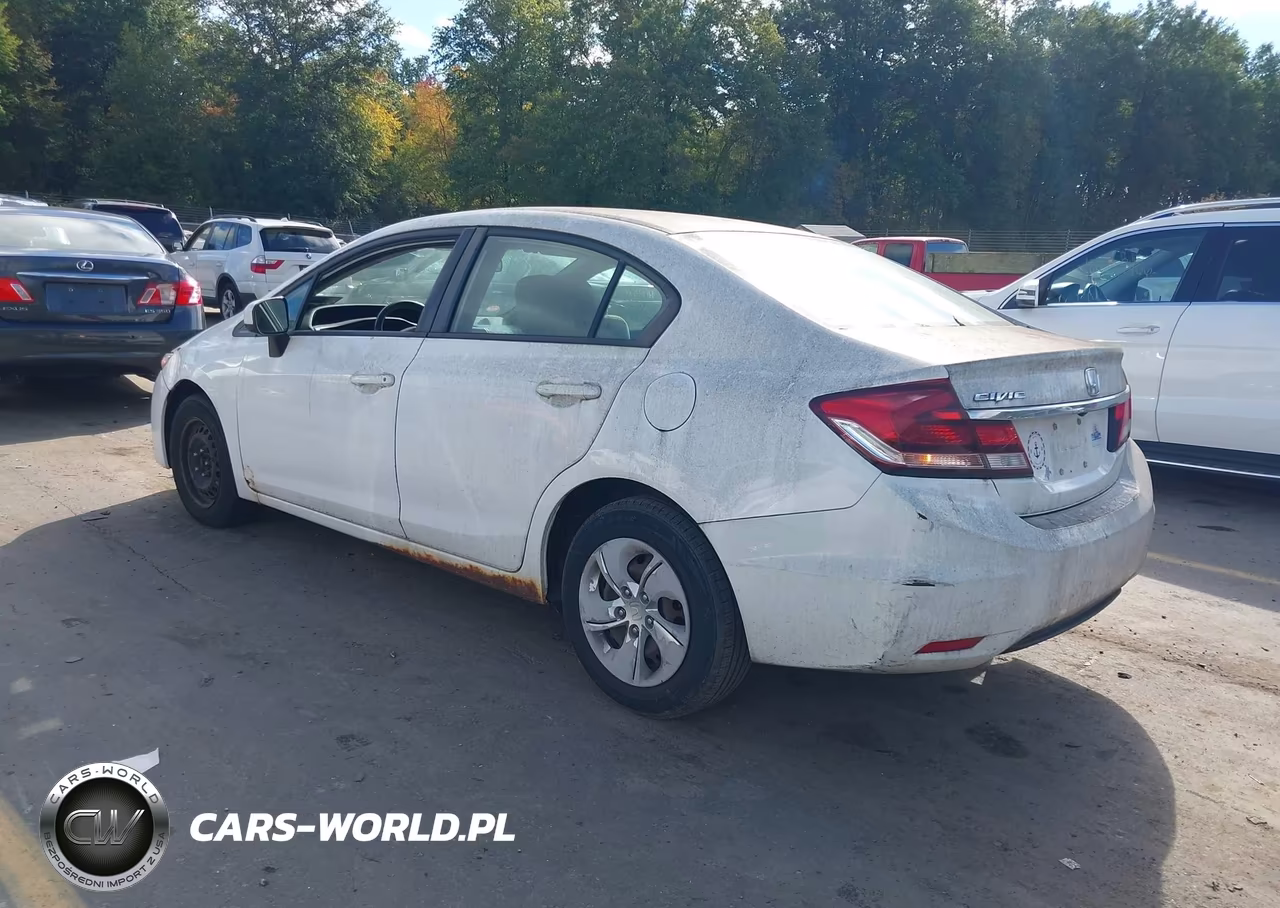 2015 Honda Civic Lx VIN:19XFB2F50FE222069 - 3