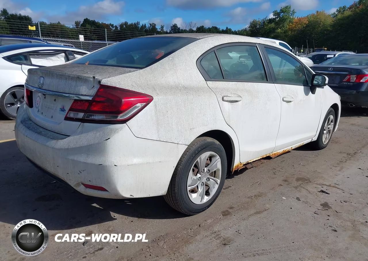 2015 Honda Civic Lx VIN:19XFB2F50FE222069 - 4