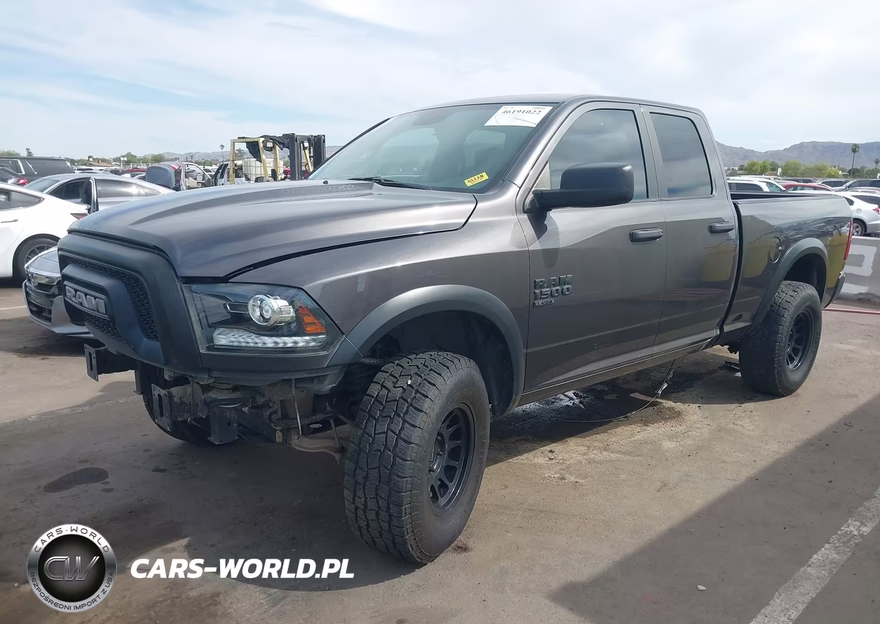 2021 Ram 1500 Classic Warlock 4X4 6'4 Box VIN:1C6RR7GG9MS505917 - 2