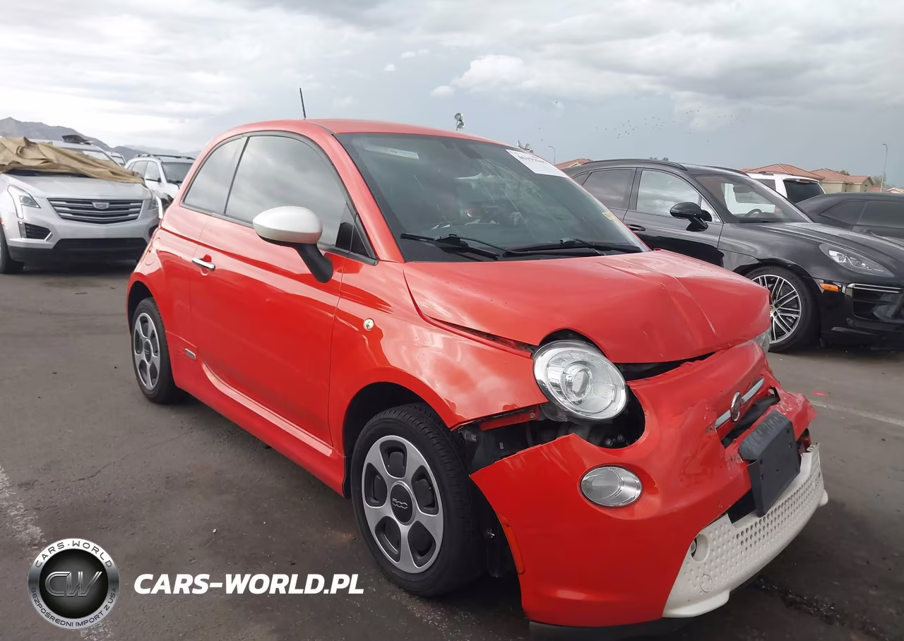2016 Fiat 500E Battery Electric VIN:3C3CFFGE5GT113718 - 1