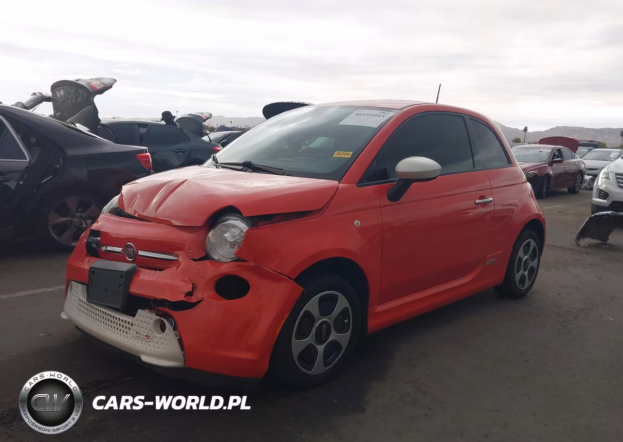 2016 Fiat 500E Battery Electric VIN:3C3CFFGE5GT113718 - 2