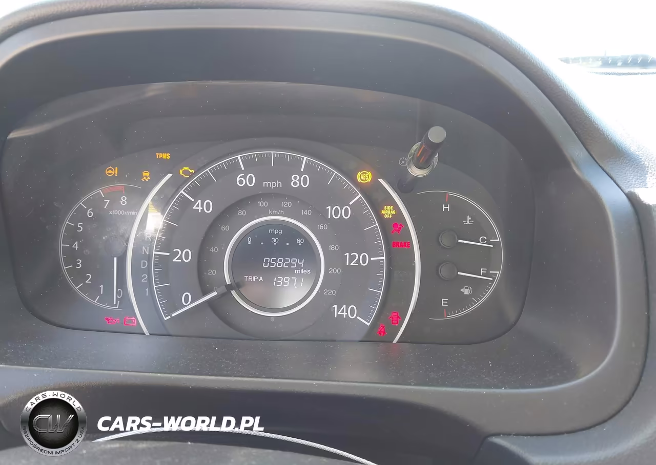 2013 Honda Cr-V Lx VIN:5J6RM4H36DL005607 - 7