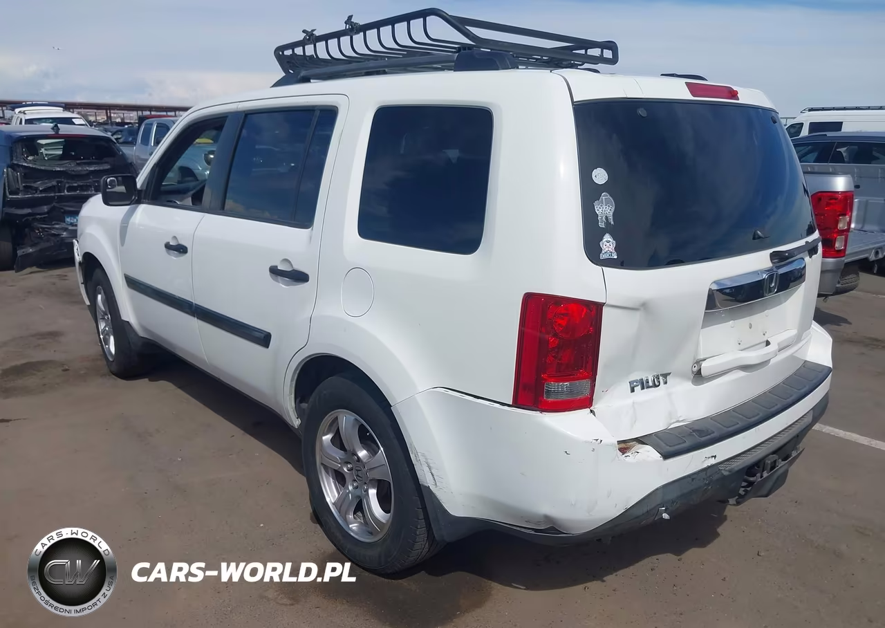 2013 Honda Pilot Lx VIN:5FNYF3H2XDB036276 - 3