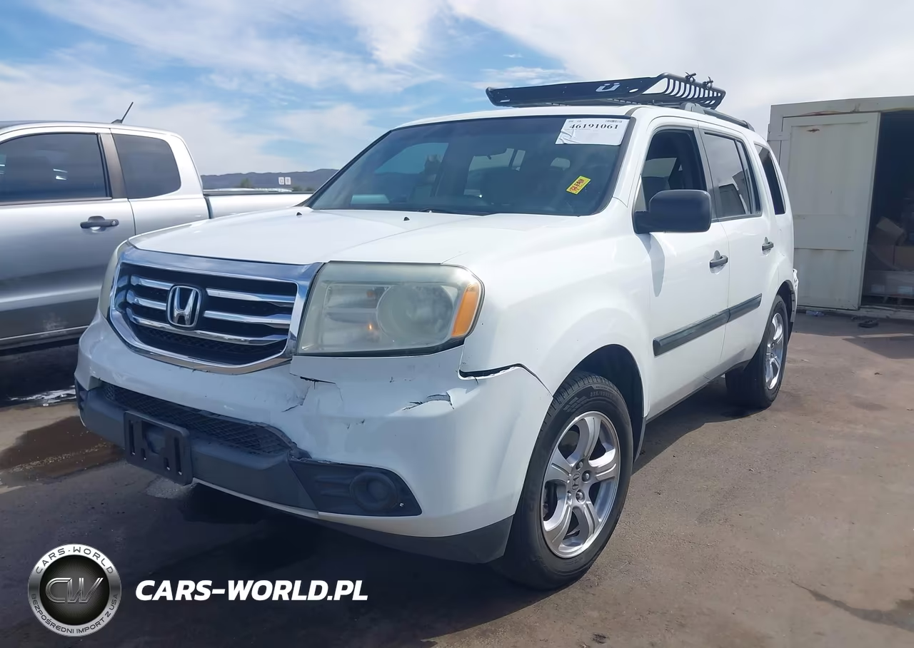 2013 Honda Pilot Lx VIN:5FNYF3H2XDB036276 - 6