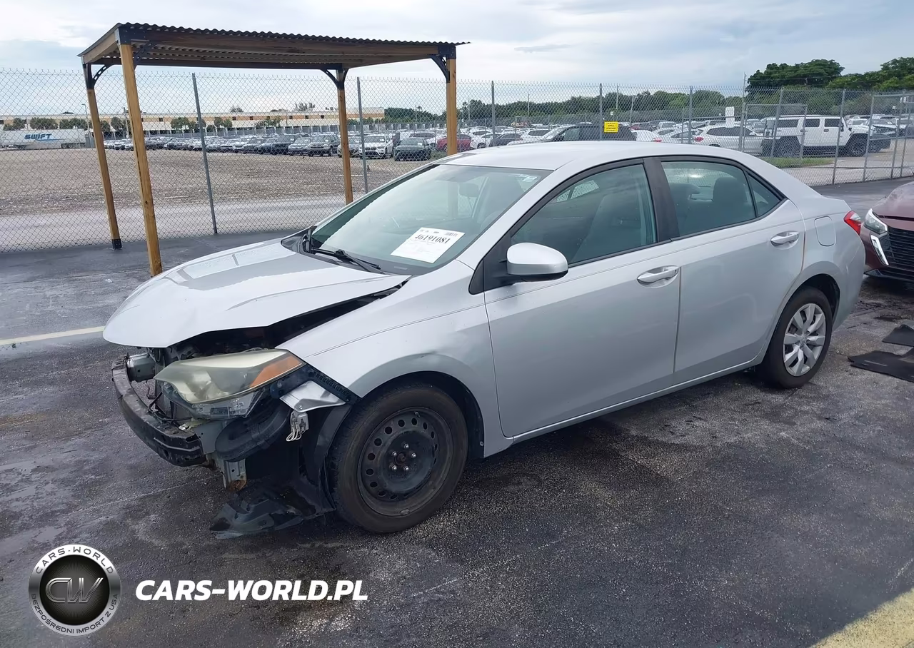 2015 Toyota Corolla Le VIN:2T1BURHE0FC294113 - 2