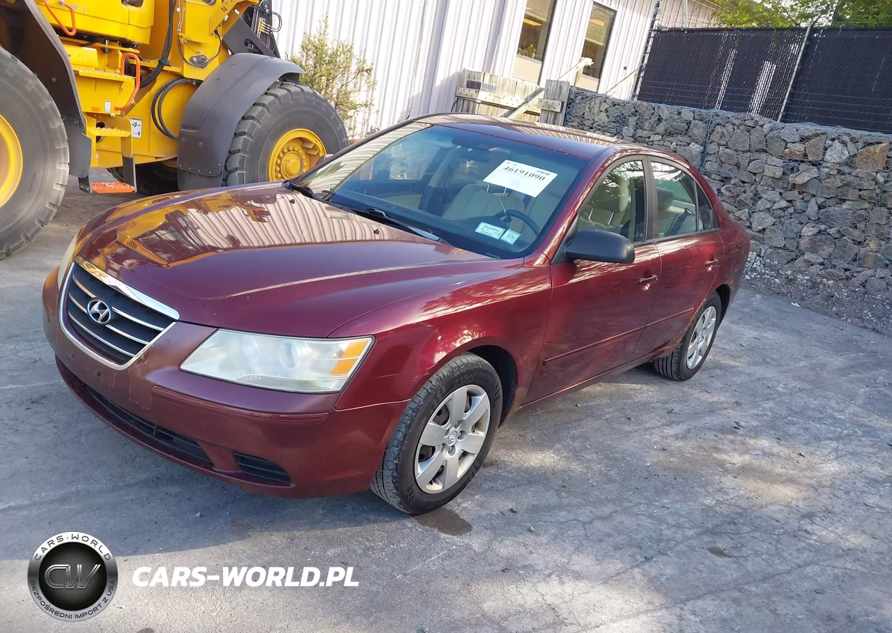 2009 Hyundai Sonata Gls VIN:5NPET46CX9H510345 - 2