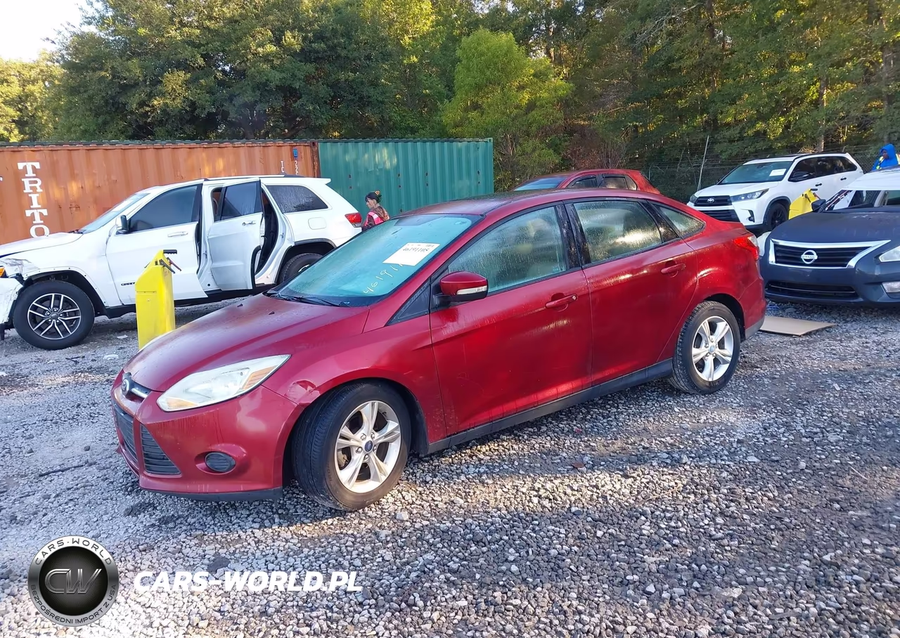 2014 Ford Focus Se VIN:1FADP3F21EL367377 - 2