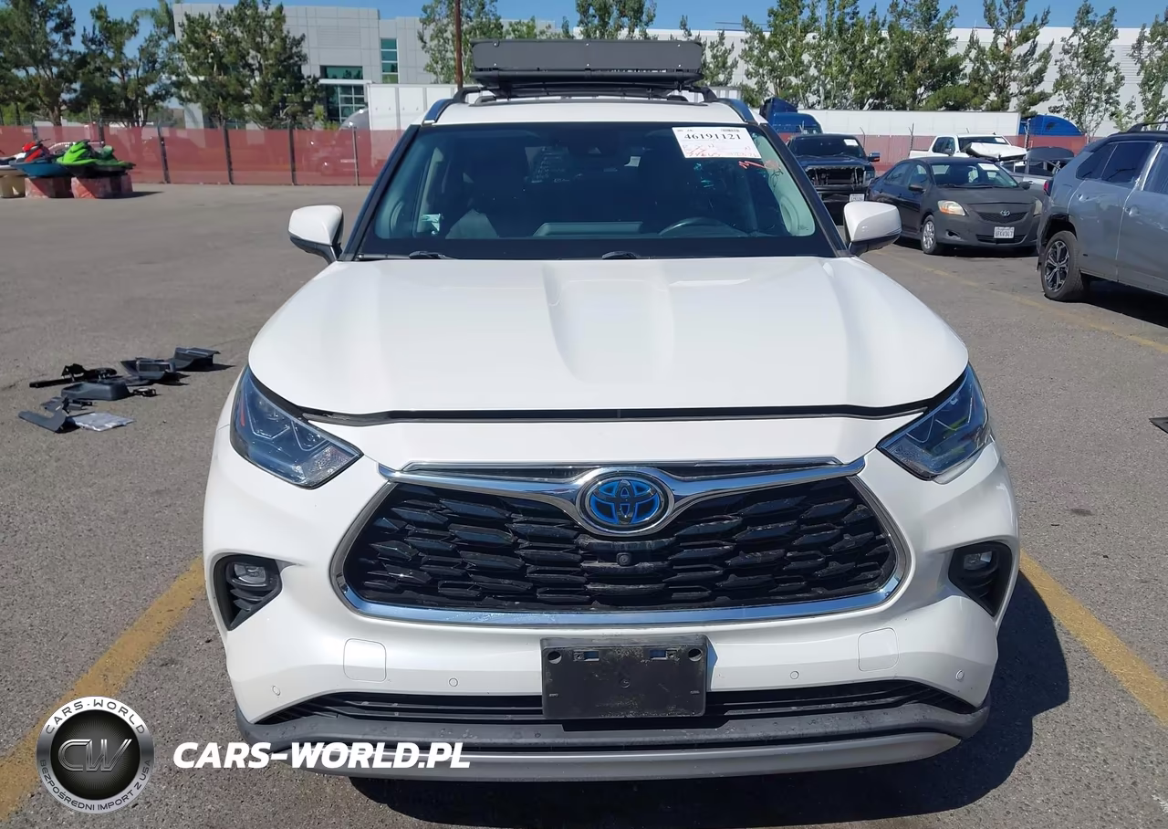 2021 Toyota Highlander Hybrid Platinum VIN:5TDEBRCH9MS021728 - 13