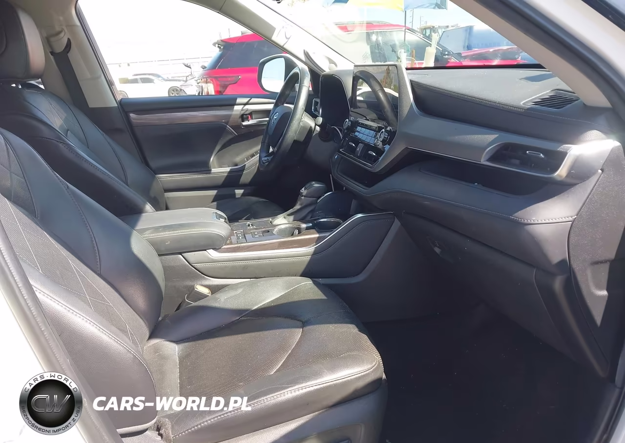 2021 Toyota Highlander Hybrid Platinum VIN:5TDEBRCH9MS021728 - 5