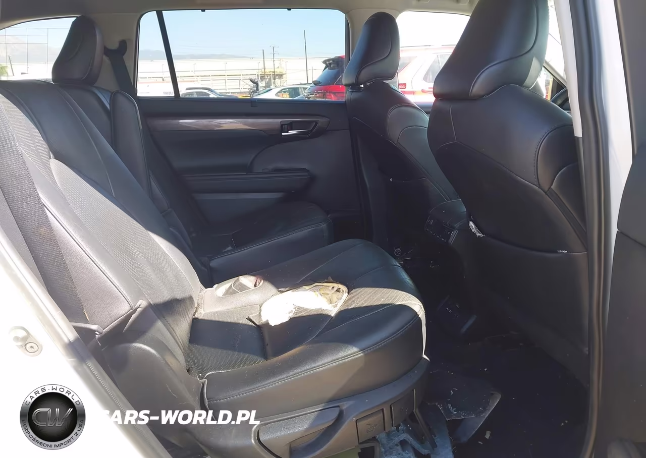 2021 Toyota Highlander Hybrid Platinum VIN:5TDEBRCH9MS021728 - 8
