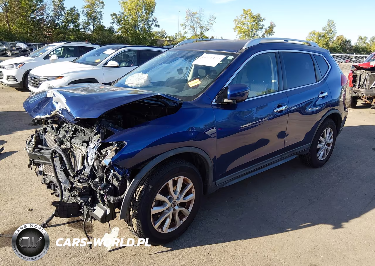 2017 Nissan Rogue Sv VIN:KNMAT2MT4HP529787 - 2