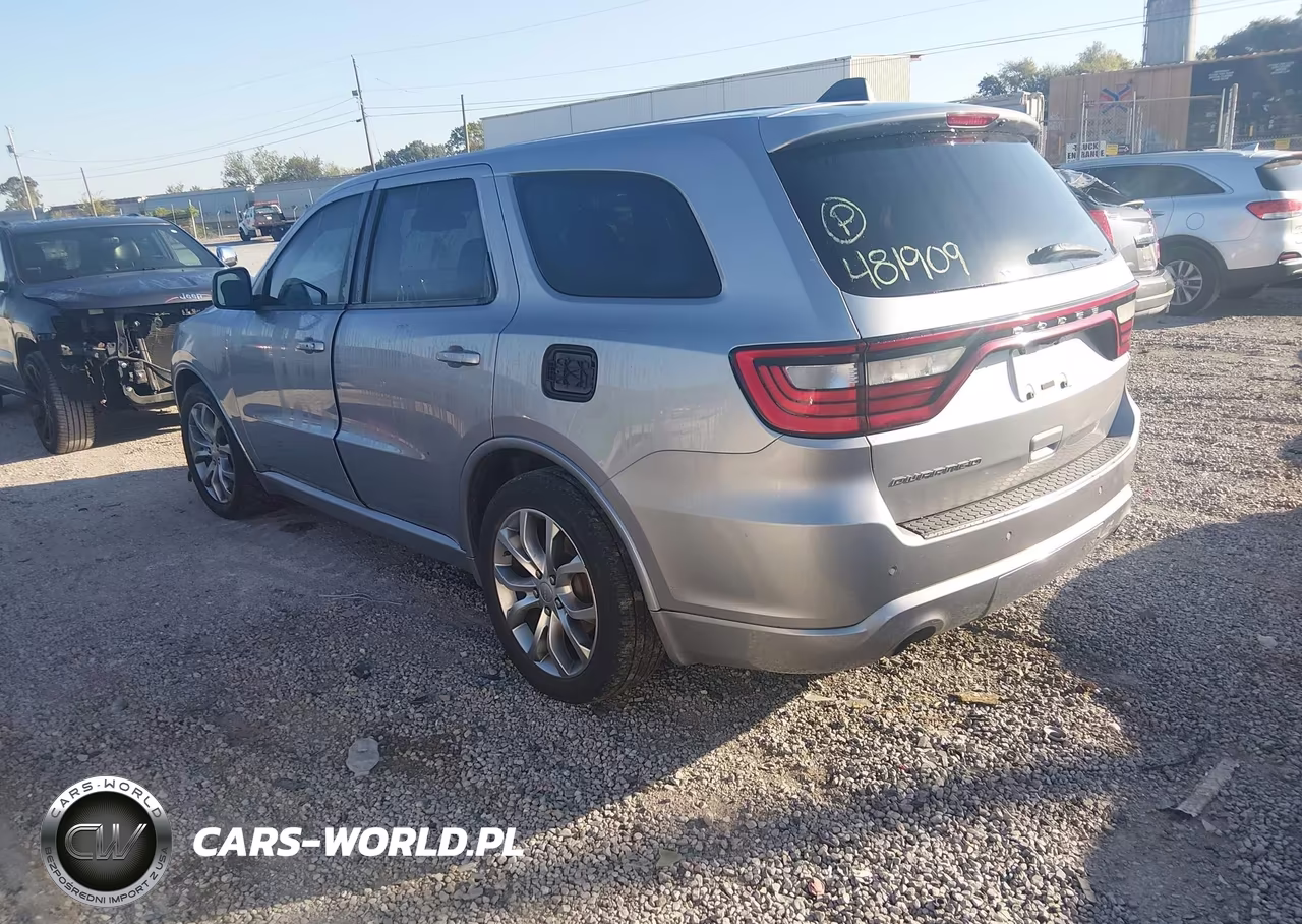 2014 Dodge Durango Sxt VIN:1C4RDHAG7EC481909 - 3