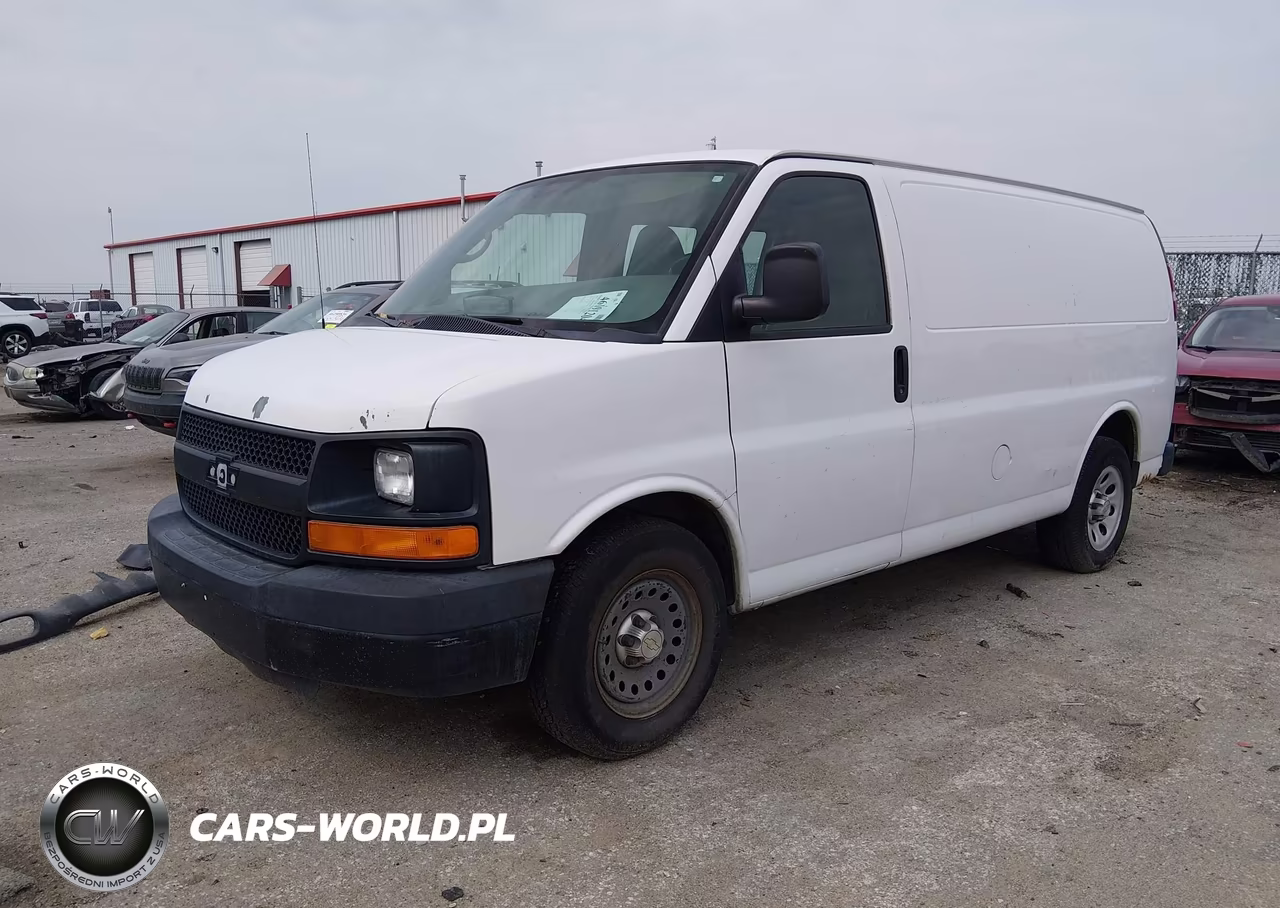 2011 Chevrolet Express 1500 Work Van VIN:1GCSGAFXXB1141850 - 2
