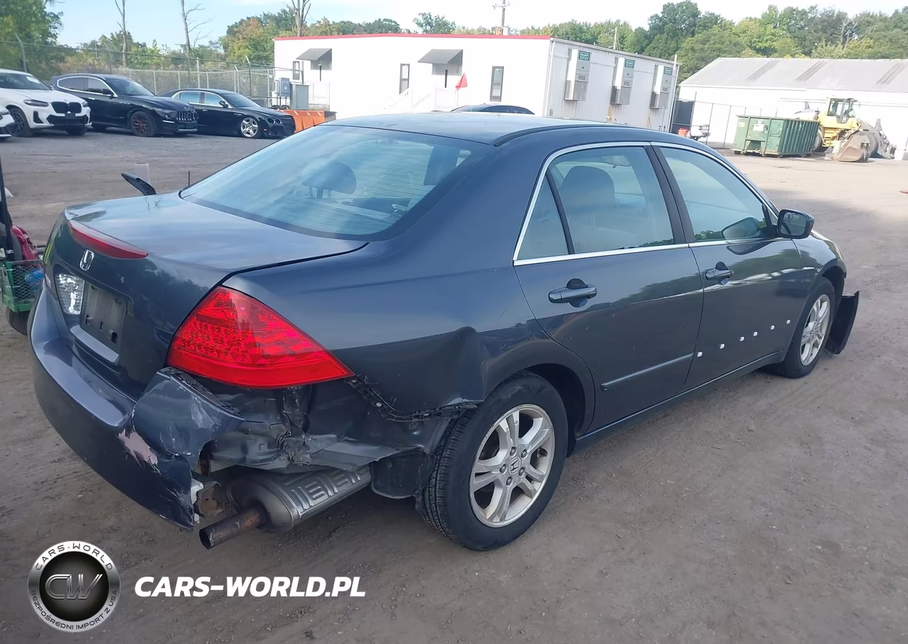 2007 Honda Accord 2.4 Se VIN:1HGCM56327A064739 - 4